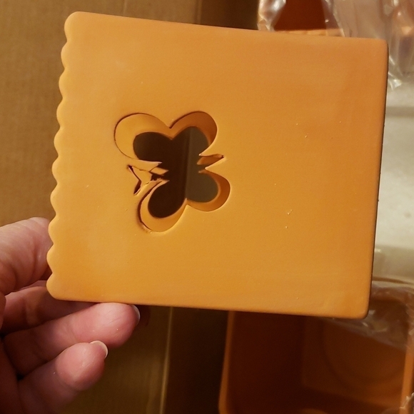 Hallmark Patio Candlelight Critters Terra Cotta Tea Light Holders Set of 3 NIB - Picture 6 of 12